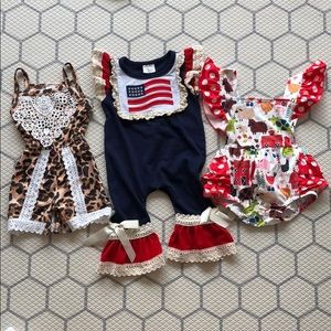 Baby girl boutique outfits